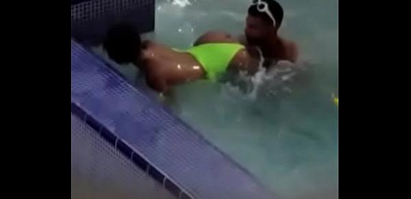  Indian fuck model in thr pool
